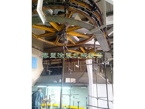 348懸掛線轉彎圓盤